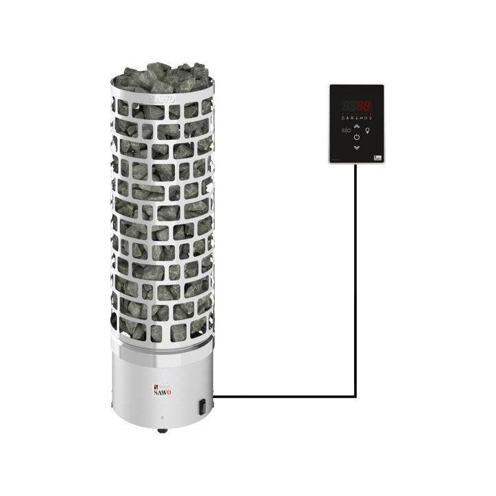 Электрическая печь для сауны Sawo ARIES ROUND Ni2 5 - 8 m3, 6 kW