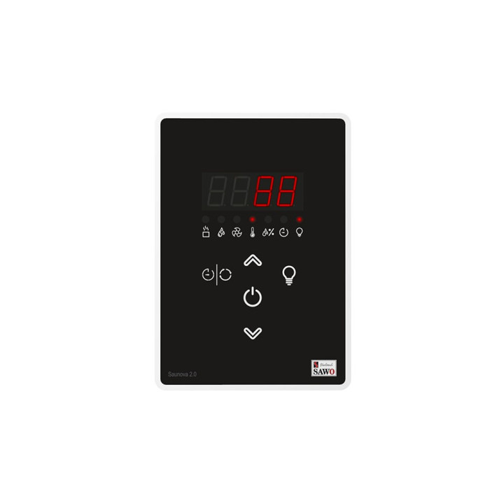 Sähkökiuas Sawo ARIES ROUND Ni2 5 - 8 m3, 6 kW