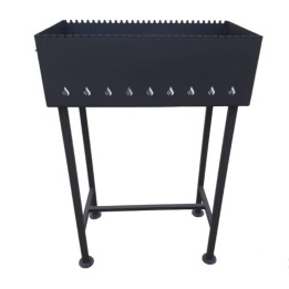 A classic brazier on a stand made of 3 mm steel