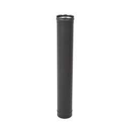 Yksiseinäinen hormi L1000 304-0,8 D150, musta