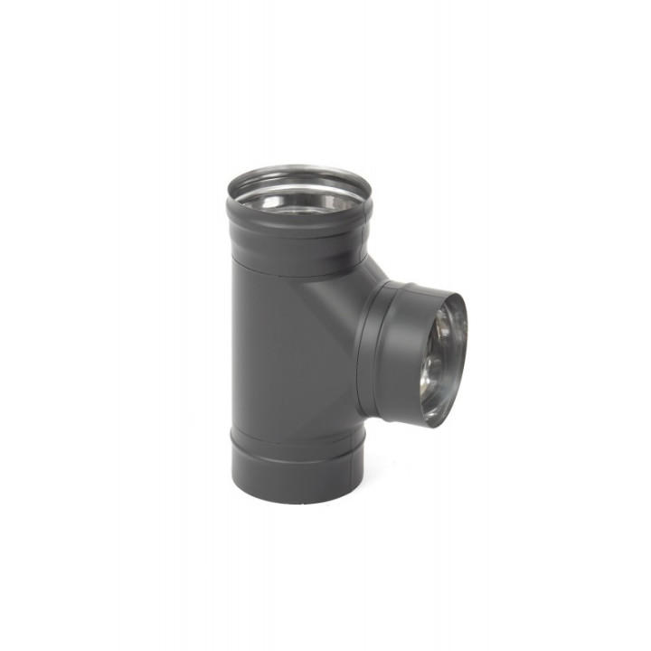 Tredelt 87* 304-0,8 D200, Sort
