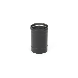 Viensienu dūmvads L250 304-0.8 D115, Melns