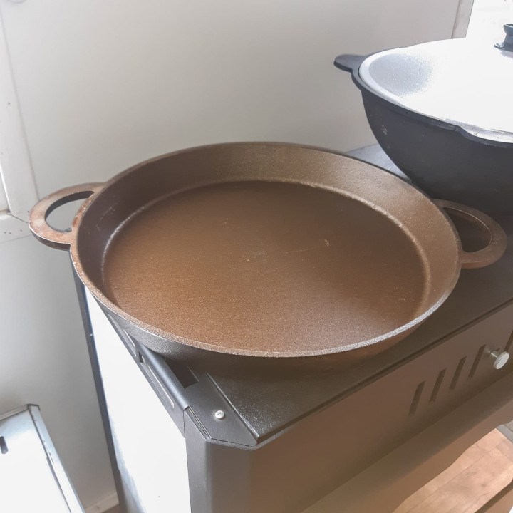 Gjutjärnspanna Ø 44cm