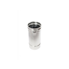 Enkeltvegget skorstein L250 304-0,8 D120
