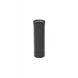 Einwandiger Schornstein L500 304-0,8 D120, Schwarz