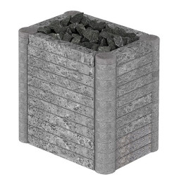 Elektrisk bastuugn Sawo NIMBUS 10,5kw, 80kg täljsten (separat styrenhet krävs)