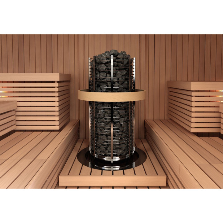 Elektrická saunová kamna Sawo TOWER, 2-4m3 (vestavěné ovládání, včetně časovače a termostatu)