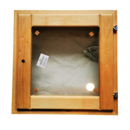 Logs 300x400 mm stikla paketes, alksnis (horizontāli)