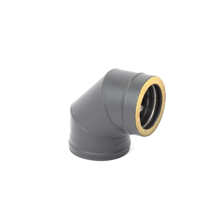 Coude Thermo 87* 304-0,8/304 D200/300, noir