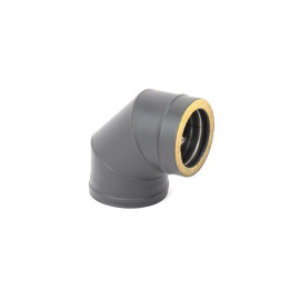 Изгиб Термо 87* 304-0.8/430 D150/250, Черный