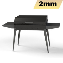 Klappgrill Classic 600 mit 2 Ablagen und Deckel
